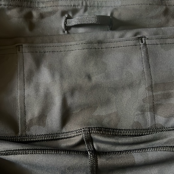 🖤 Lululemon Fast & Free Tight II 25" *Nulux Heritage 365 Camo Deep Coal✨Like 🆕 - Picture 12 of 12